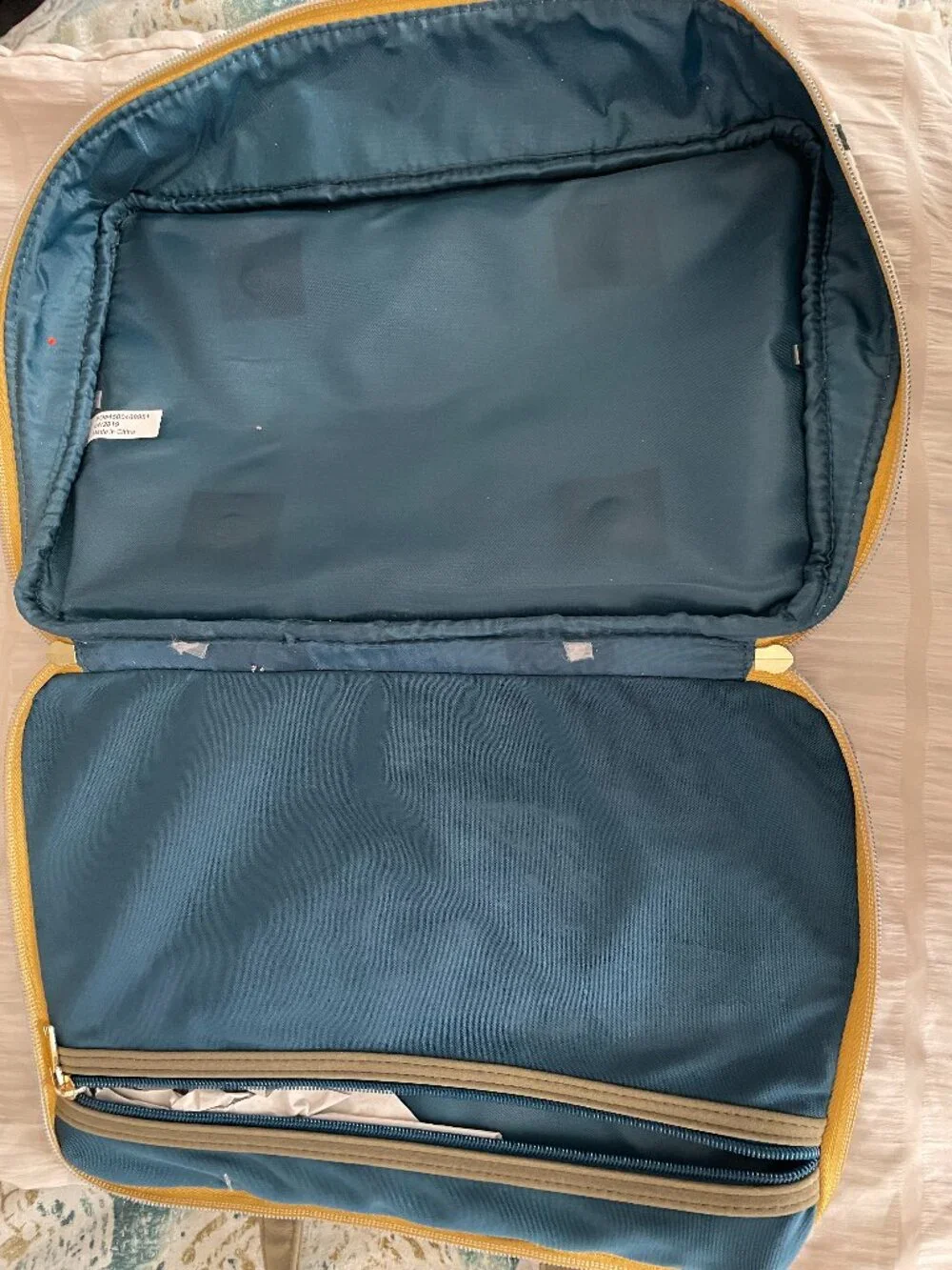 Tartan + Twine Deluxe Zippered Weekender Cosmetic Bag - Autumn Flash